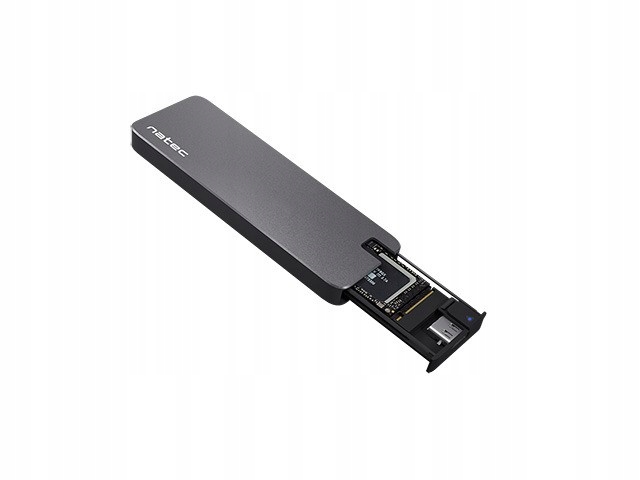 Kieszeń na dysk Ssd M.2 NVMe Natec Rhino Usb-c Obudowa Aluminiowa