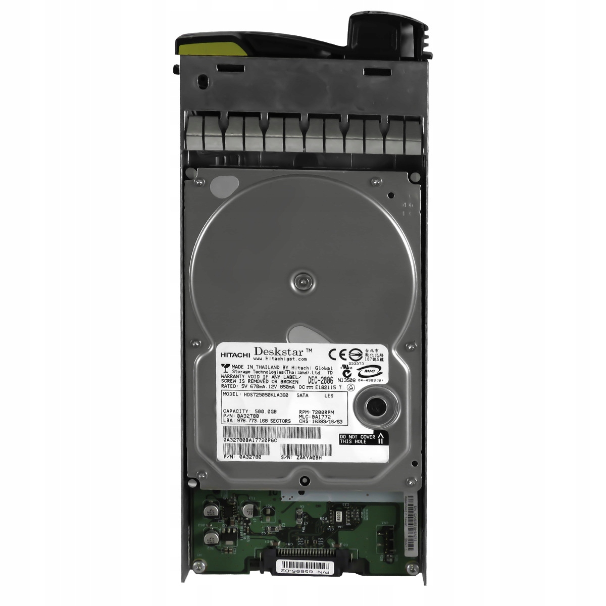NetApp 108-00088+A1 500GB 7.2K 16MB Fc 3.5'' HDS725050KLA360