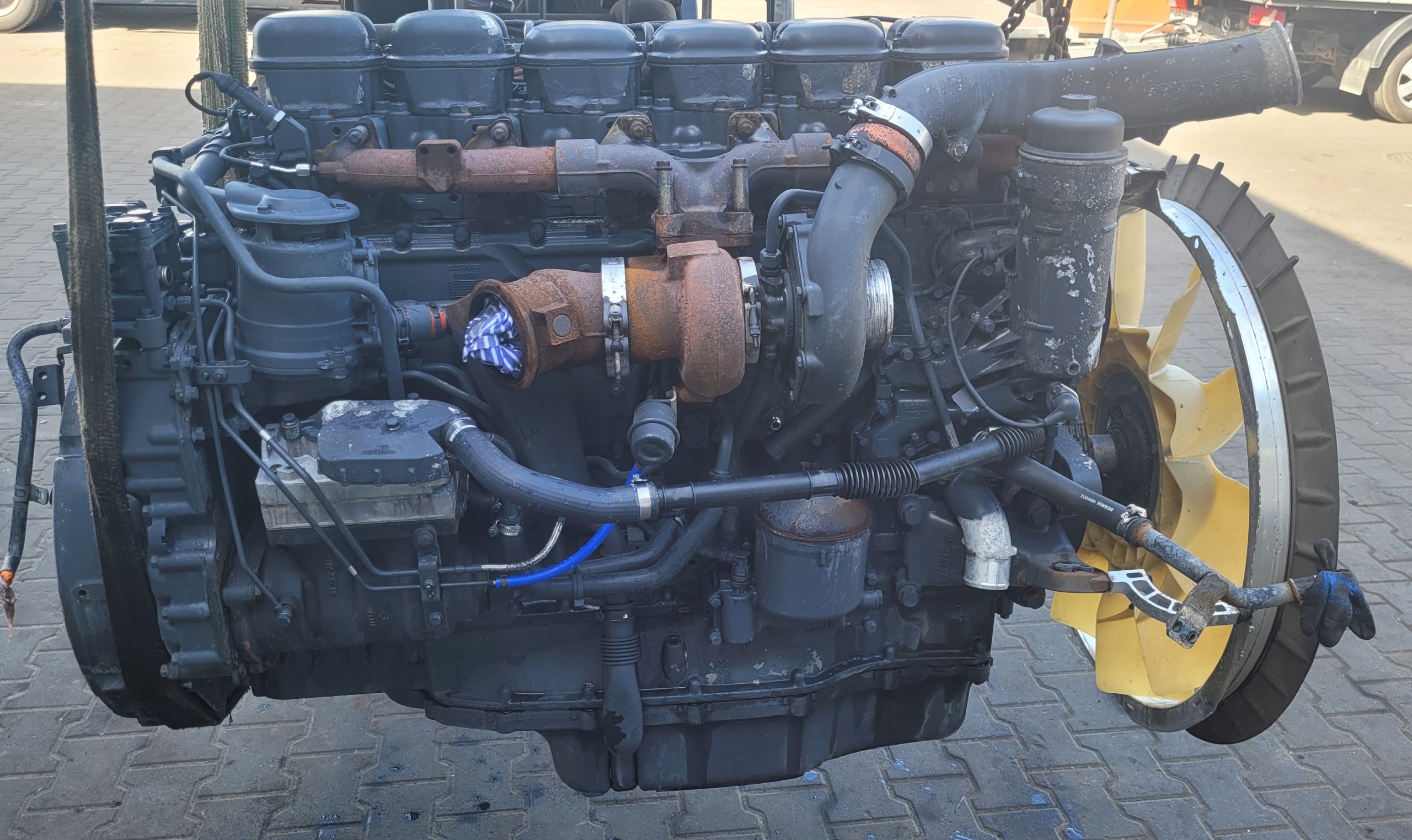 KOMPLETNY SILNIK SCANIA R / S 450 EURO 6 2017R