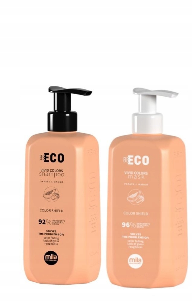 Zestaw Mila Pro Be Eco Zestaw do włosów farbowanych maska+szampon