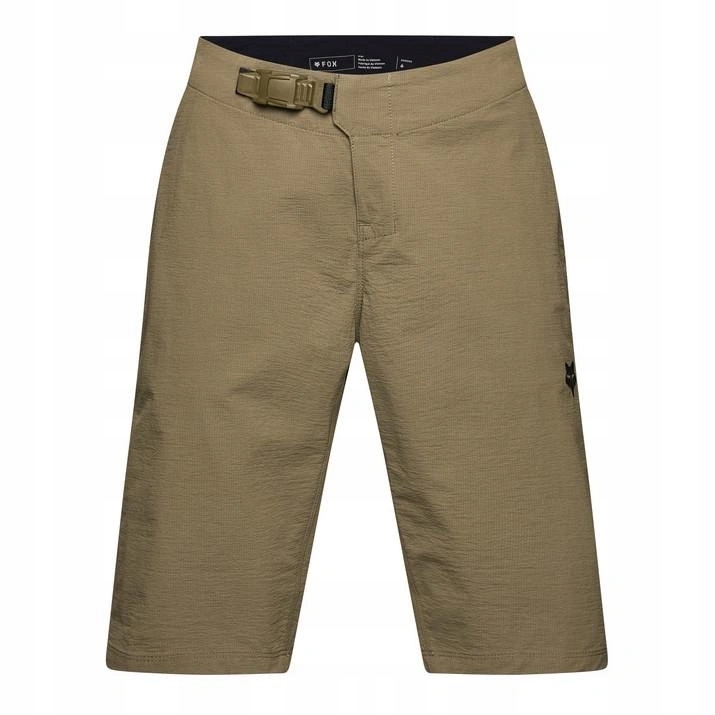 Kraťasy cyklistické kraťasy Fox Lady Ranger Military zelené, odolné