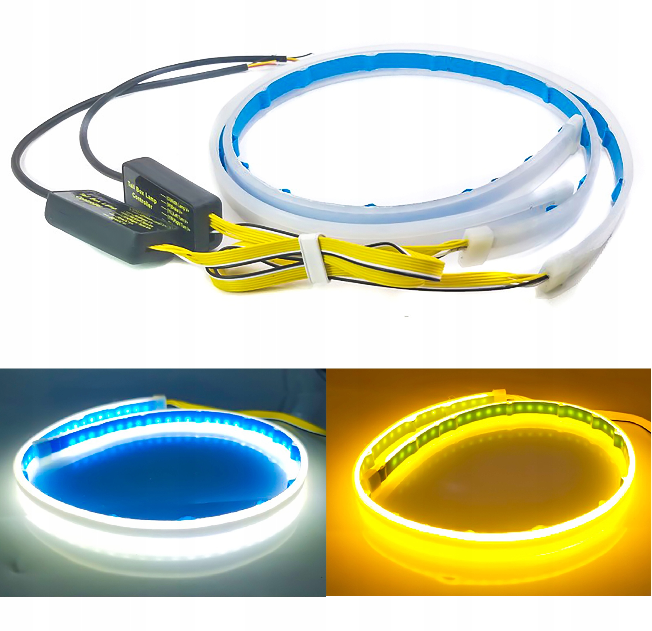 Pasek LED 2w1 DRL + kierunkowskaz dynamiczny 60cm DRL-600-NS za 69,99 ...