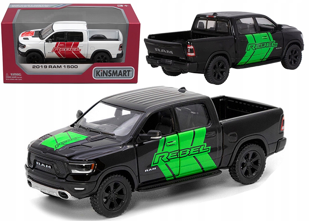 

Auto 2019 Dodge Ram 1:46 Metalowy Model Kinsmart