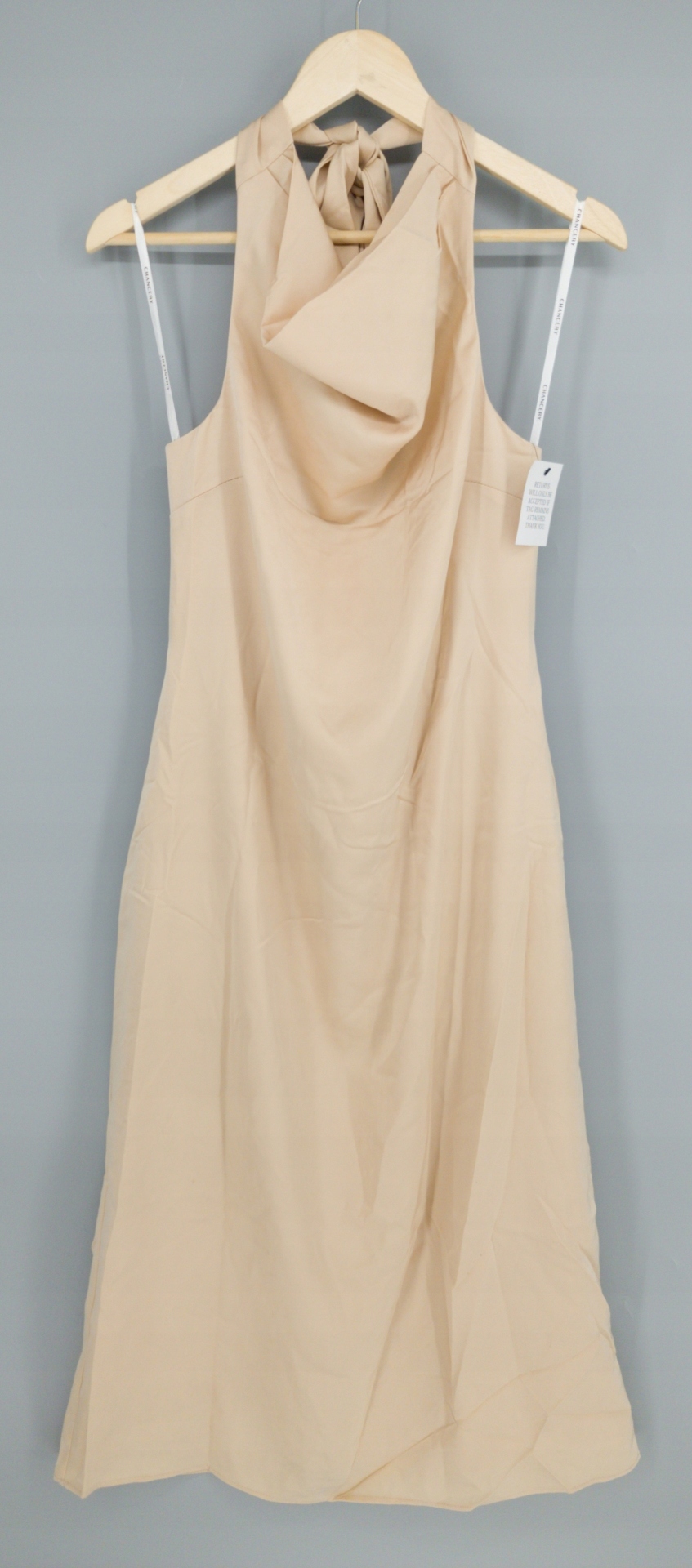 Koktejlové Šaty Napoleon béžové Chancery 38