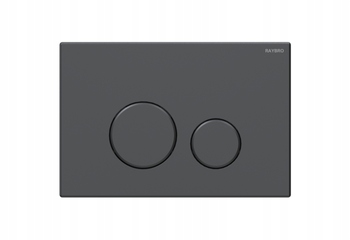 Raybro Splachovací Tlačítko Pro Wc Cortado 65, Gun Metal