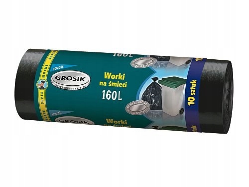 

Grosik Worki Na Śmieci 160L-10SZT S Mocne