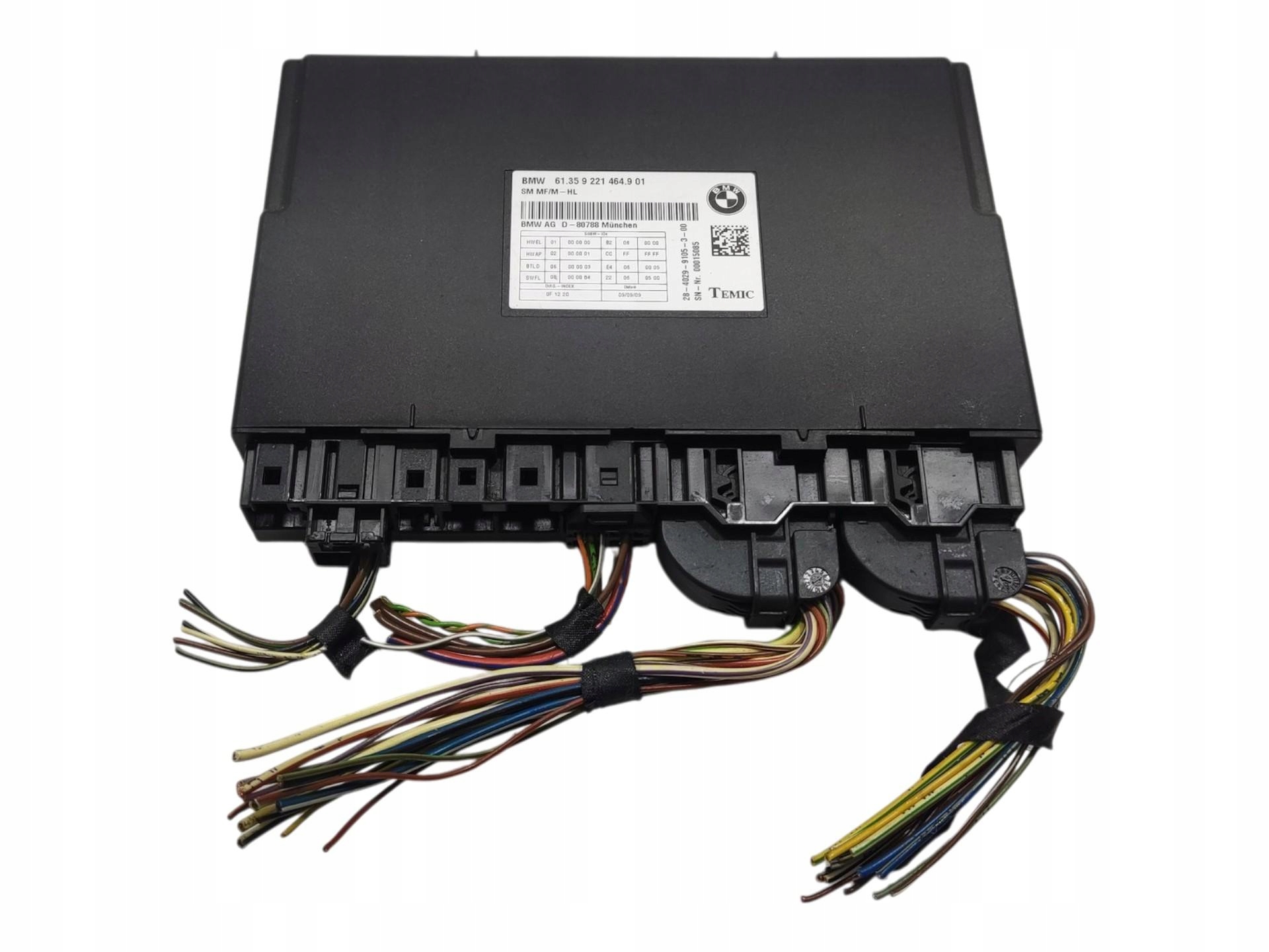 module control unit seat BMW 5 GT F07 2009-2013 9221464