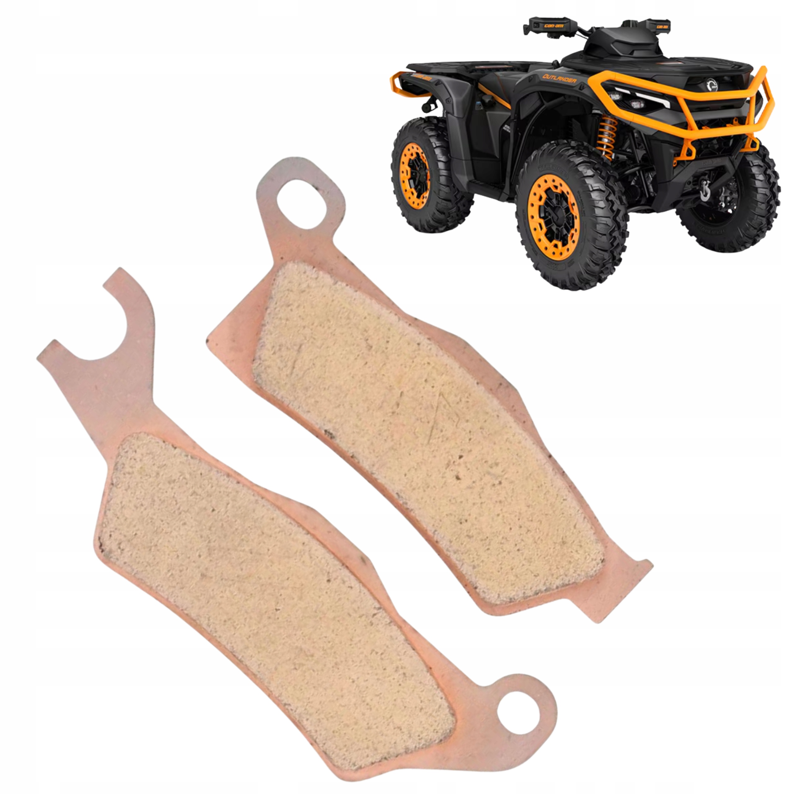 Klocki hamulcowe Can-Am Outlander Renegade Prawe Para SPIEK/Ceramika
