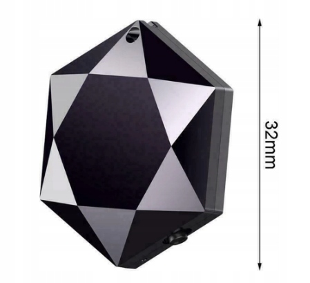 Dyktafon mini mały breloczek draVires + naklejka Model D-M6