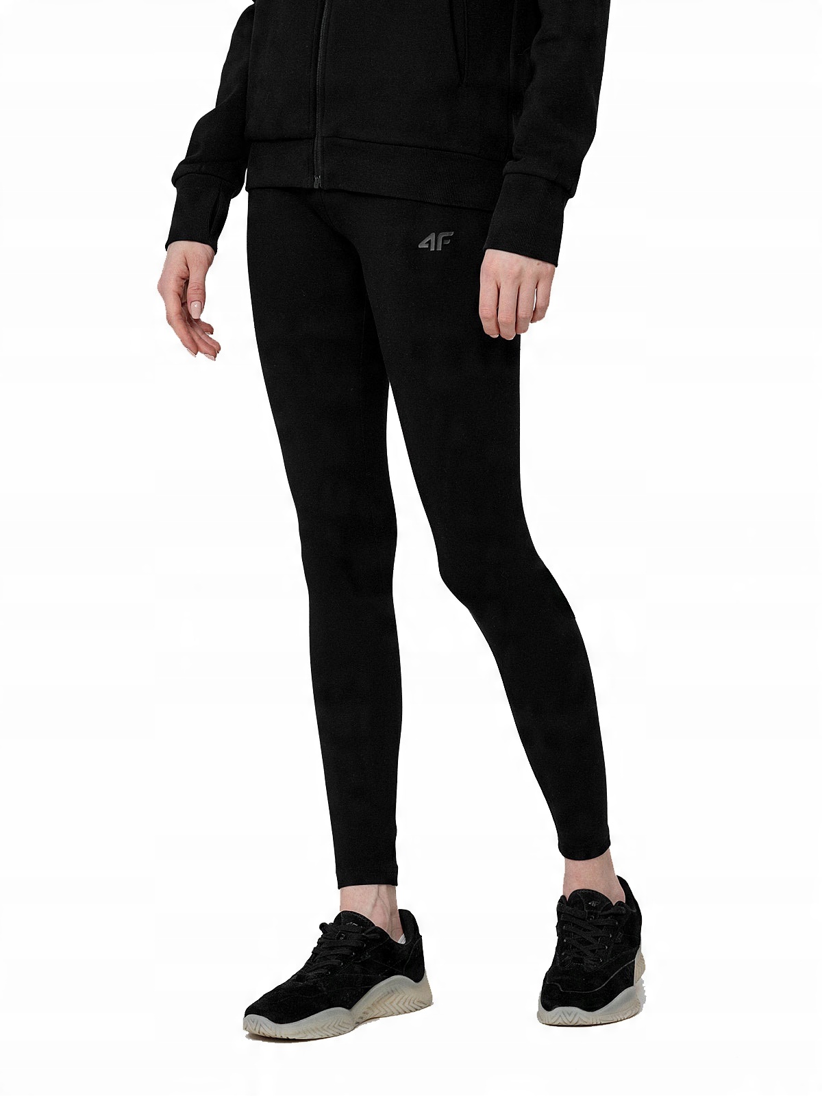 

4f Legginsy H4L22-LEG350 Głęboka czerń r. XL