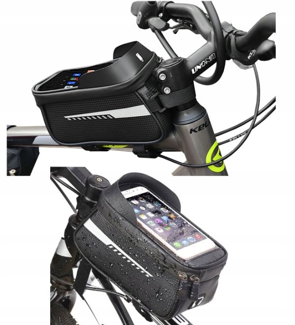 

Wodoodporna Sakwa Rowerowa Telebox uchwyt Telefon