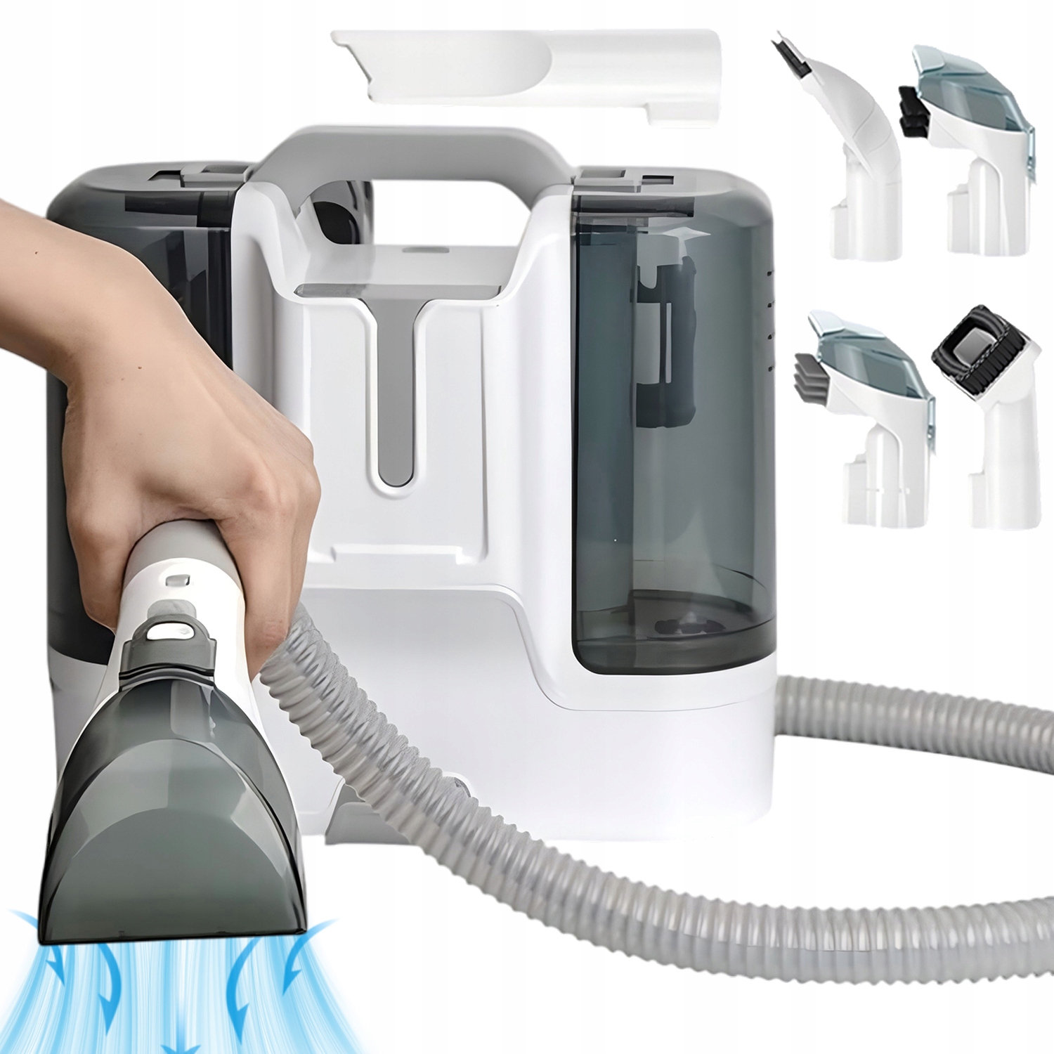 6V1 Vysavač Na Praní Čalounění Stroj Na Čištění Tkanin 450W