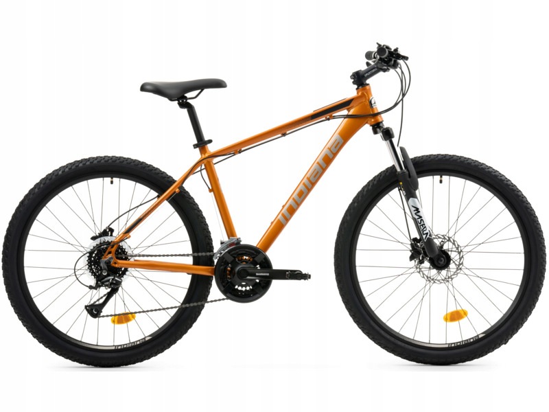 Rower górski Mtb Indiana X-Pulser 3.6 M15 26 cali męski Pomarańczowo-biały