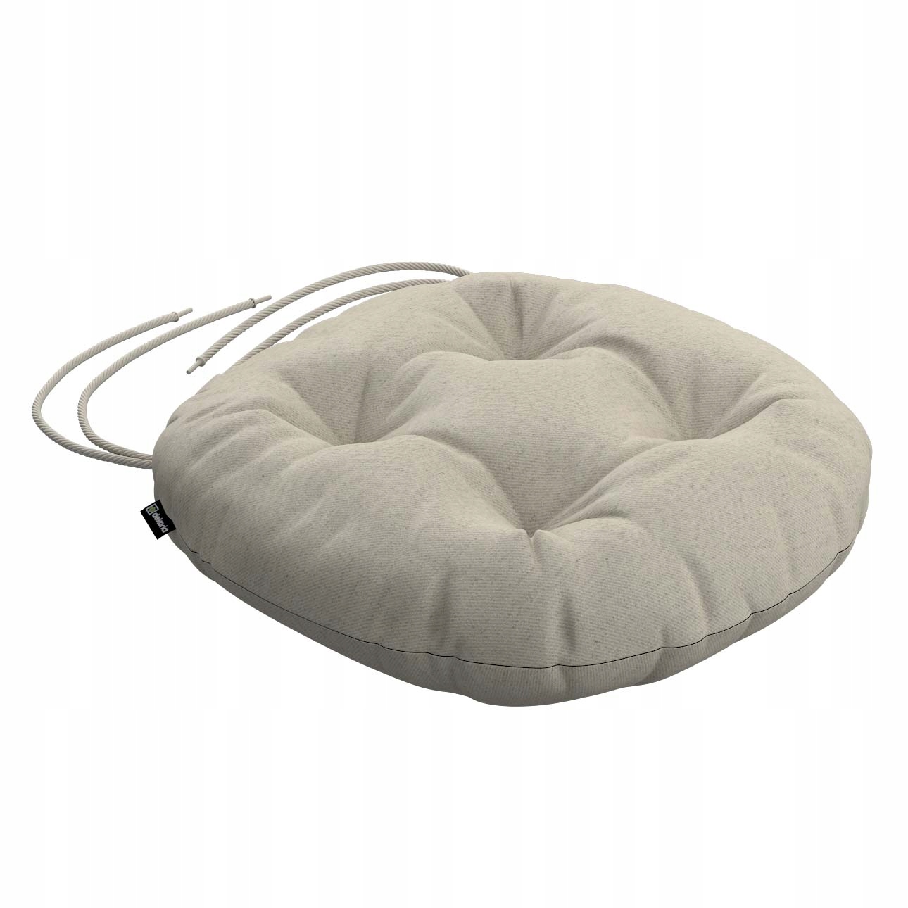 Polštář na židli Adam 40x8 přírodní, šikmá vazba