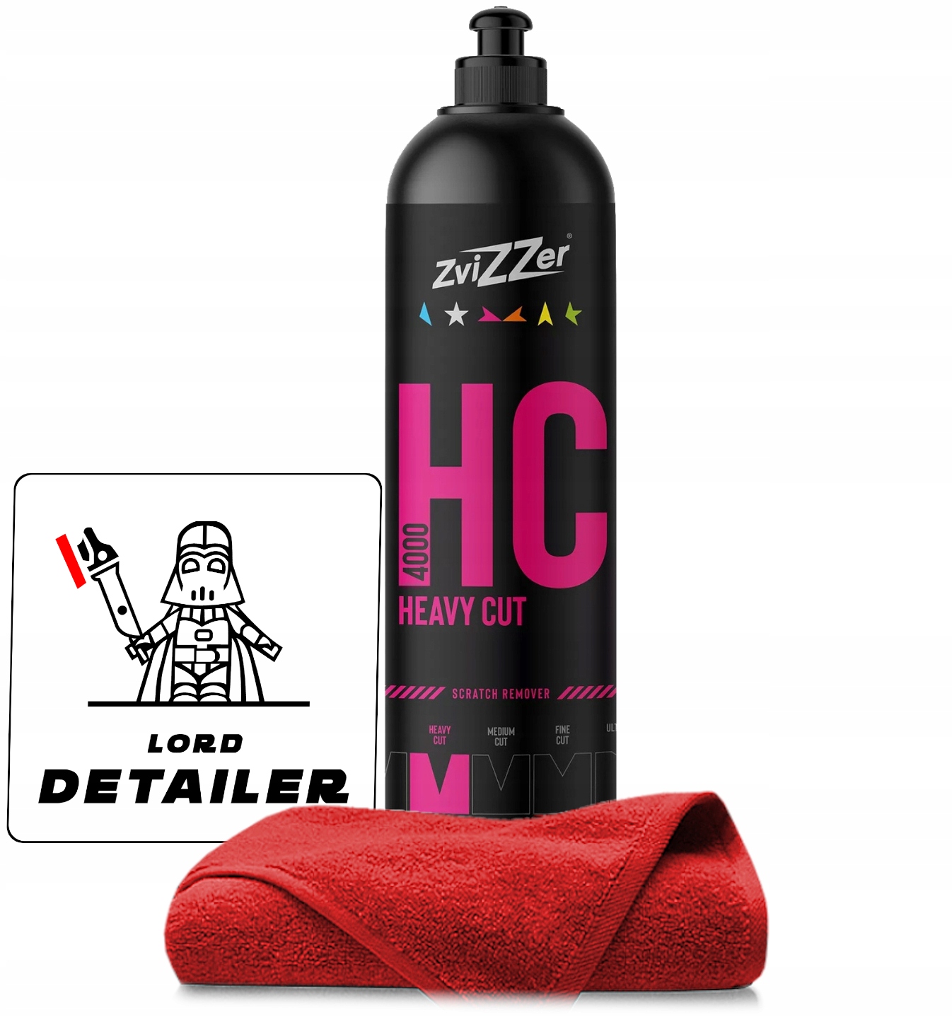 

ZviZZer HC4000 Heavy Cut Tnąca pasta polerska 0,75