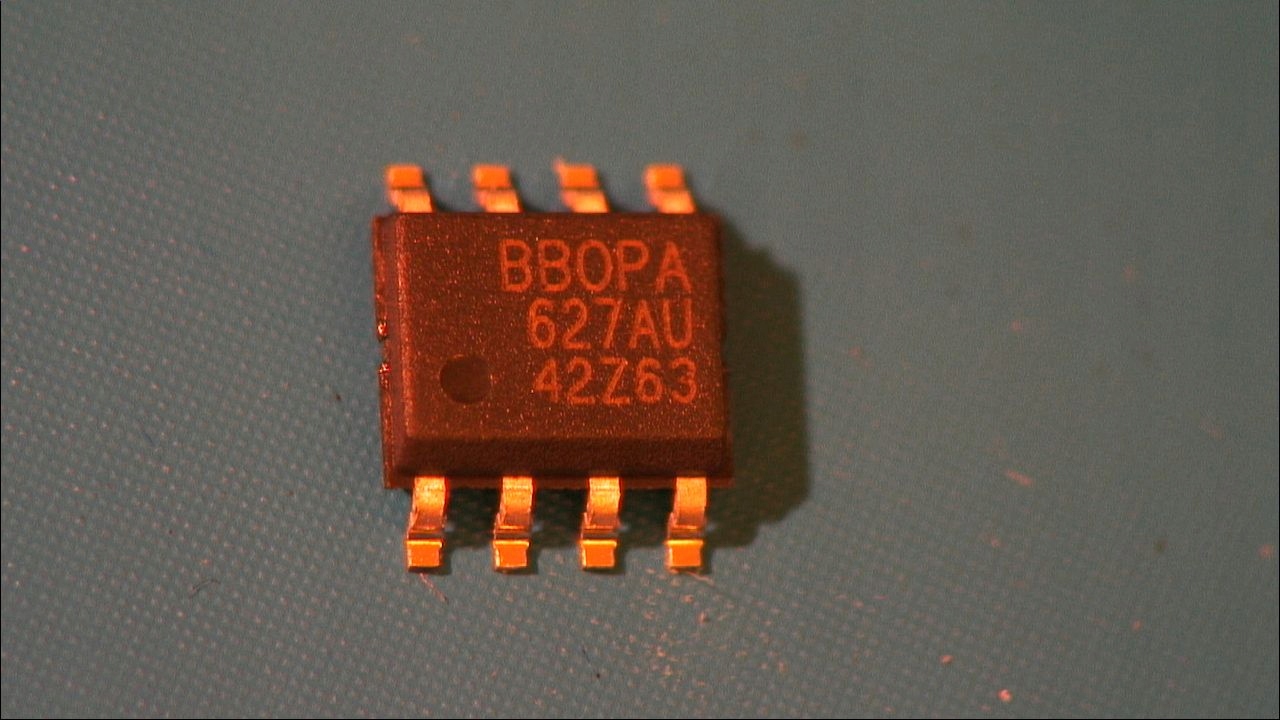 Końcówka mocy Texas Instruments OPA627AU