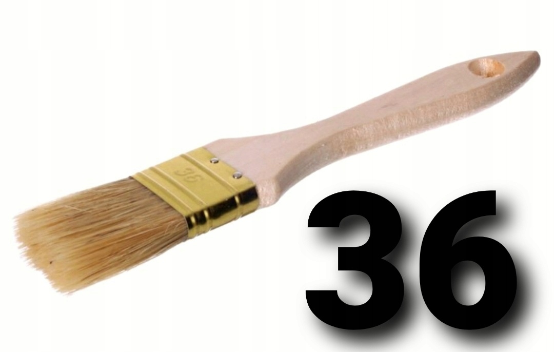 

Pędzel Angielski Malarski *36mm* Produkt Polski