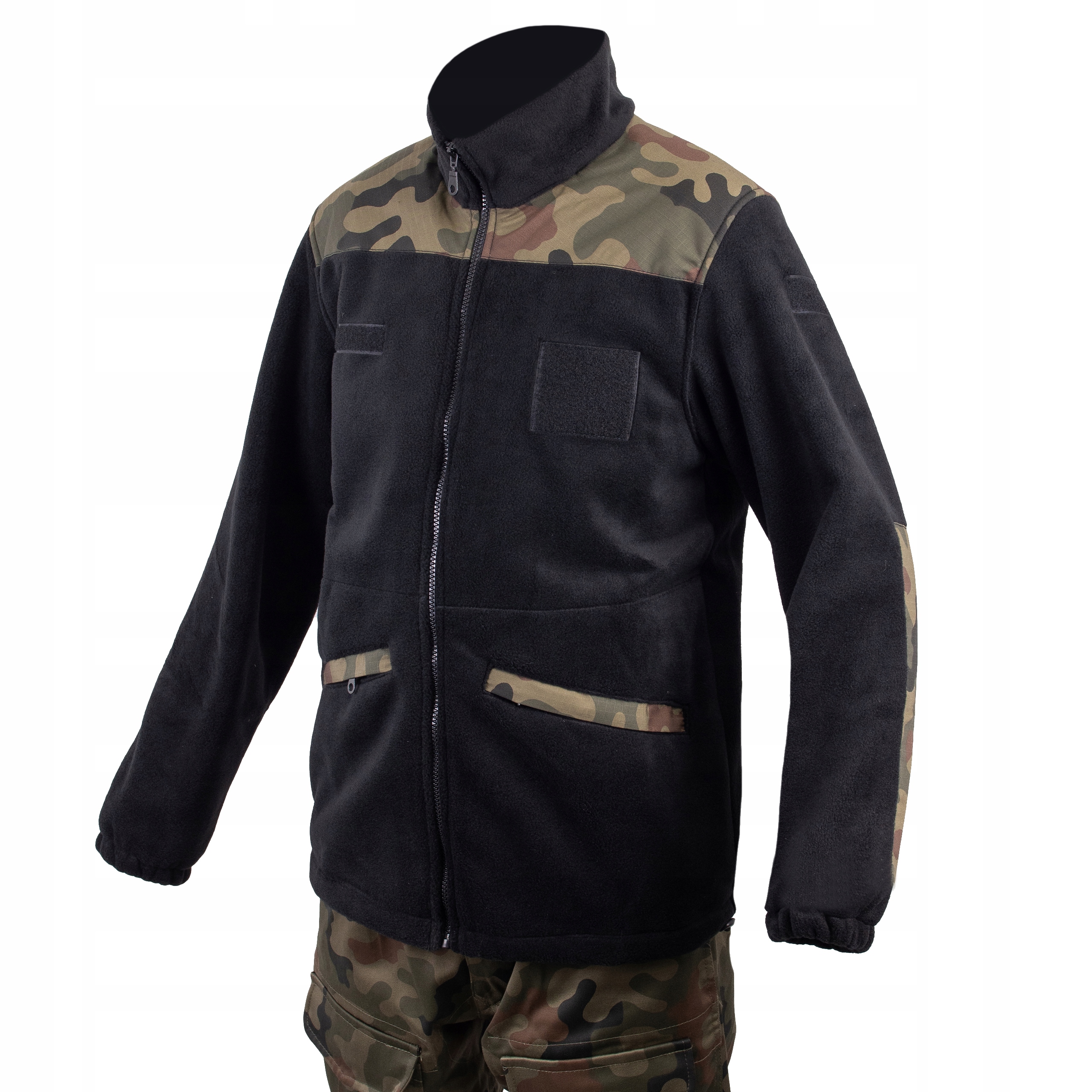 Polar Wojskowy Mundurowy wz93 Moro Flagi 700g S Rozmiar S