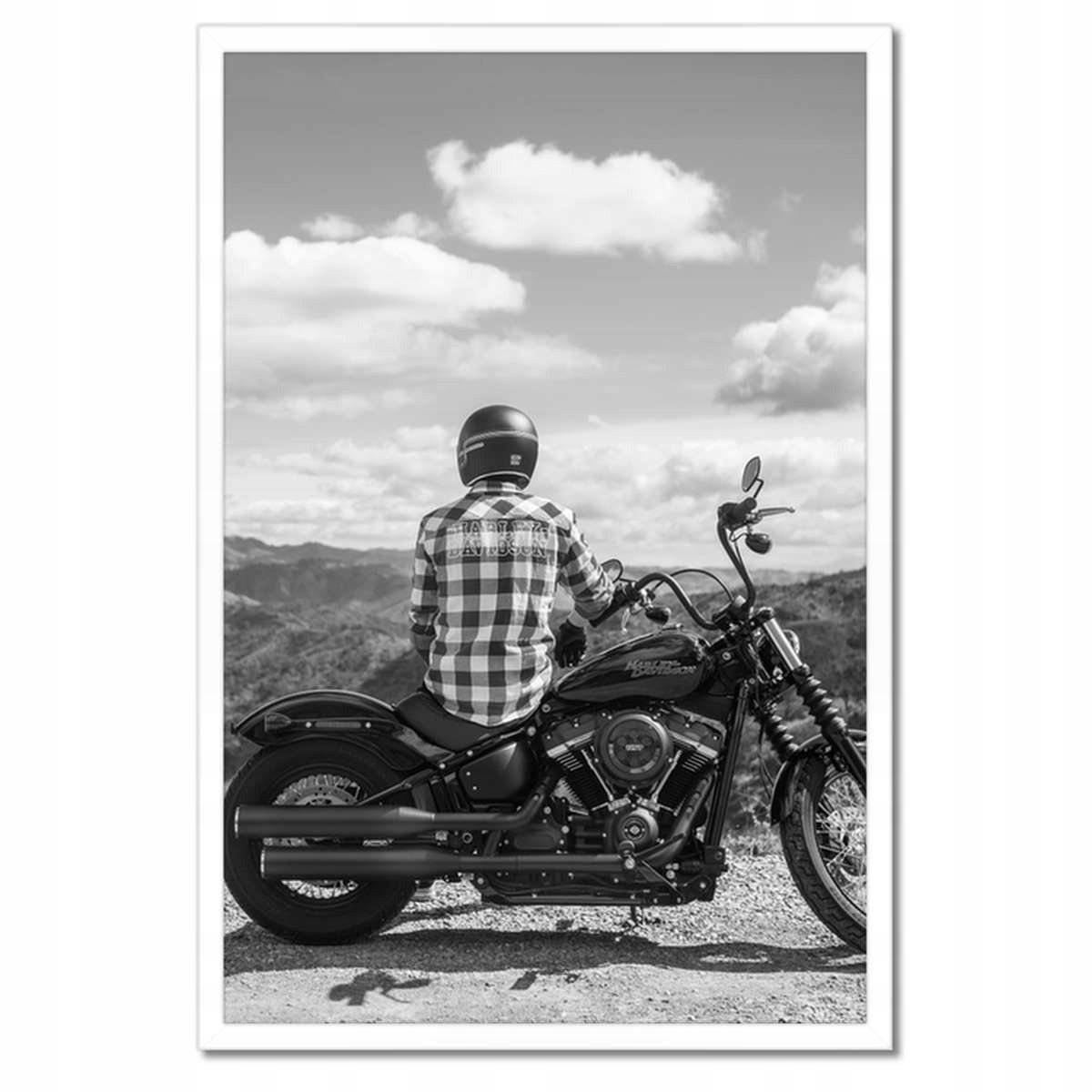 Plakáty v rámu 40x60 Harley Davidson Motocykl