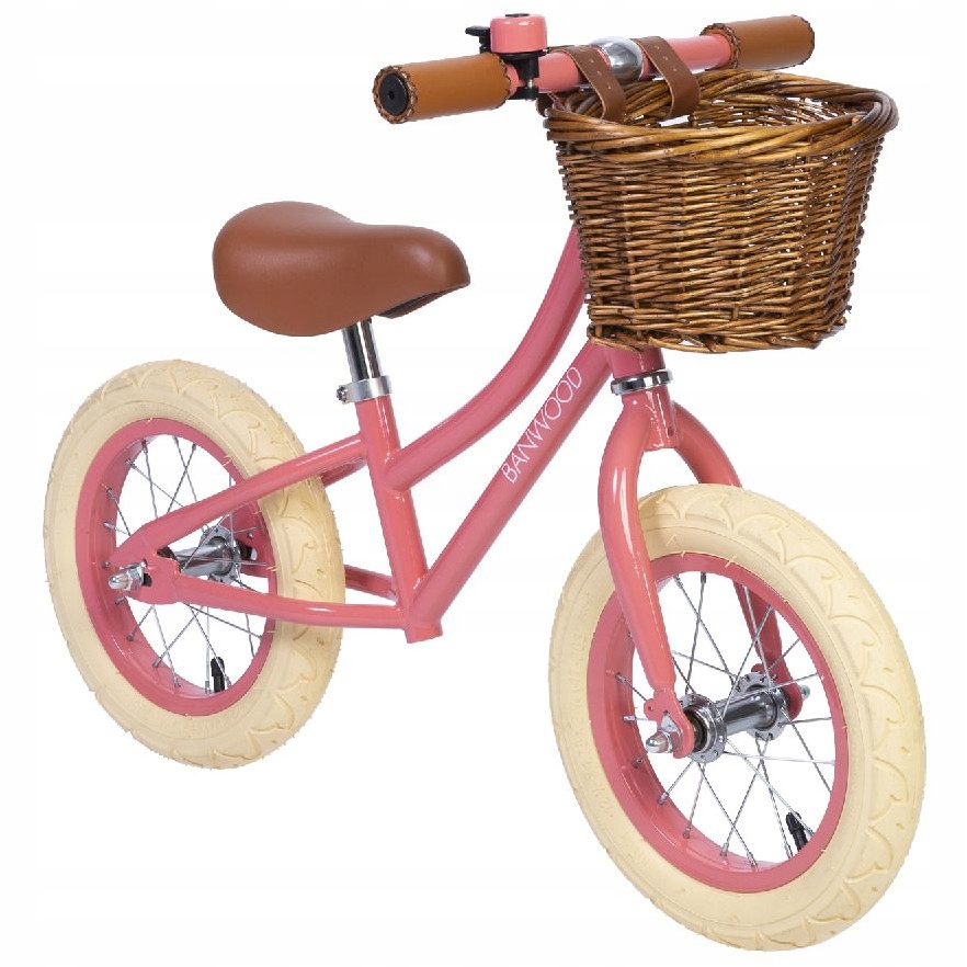 Rowerek biegowy First Go coral Banwood