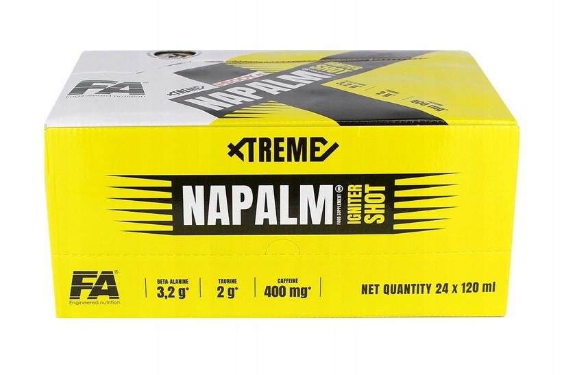 NAPALM IGNITER JUICE SHOT ZESTAW 12 sztuk po 120ml PRZEDTRENINGÓWKA — 13