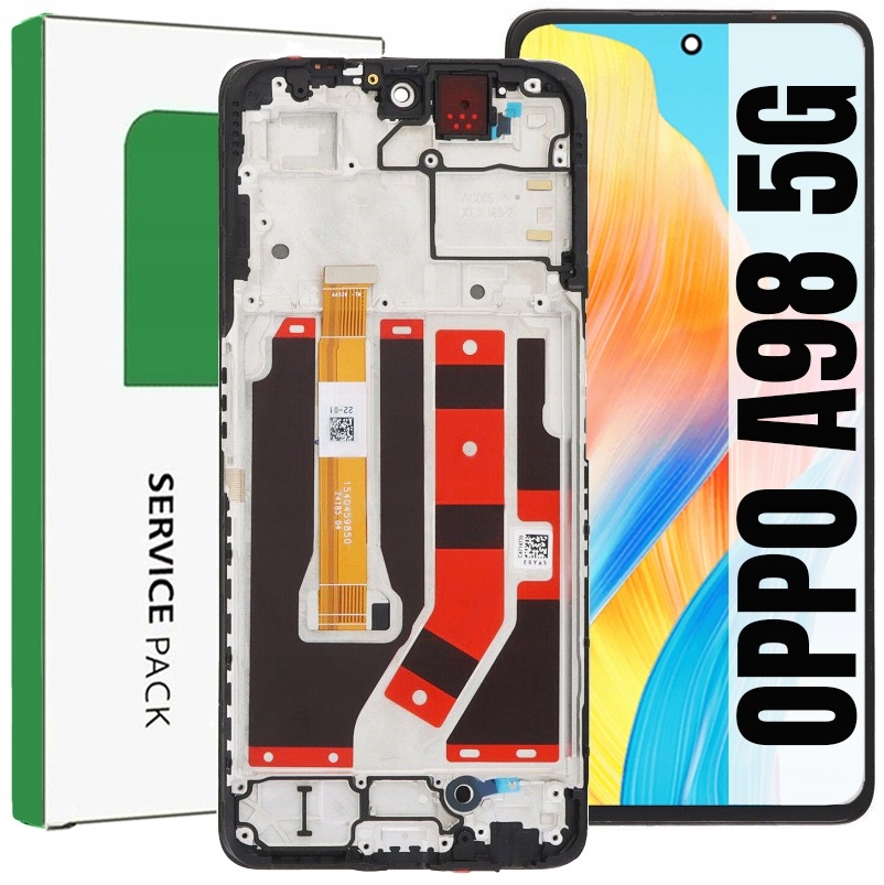 Displej Pro Oppo A98 5G Originál LCD Obrazovka Rámeček