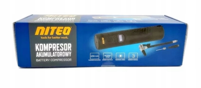 Акумуляторний компресор NITEO NE-8622