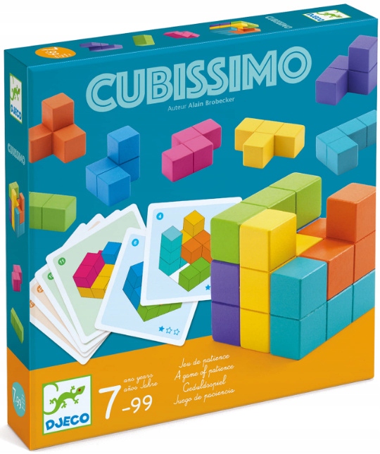 

Djeco Cubissimo Gra Układanka Logiczna Łamigłówka