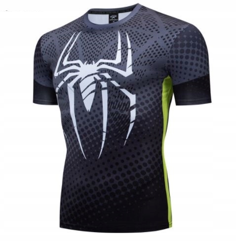 Koszulka termoaktywna siłownia Spiderman Avengers
