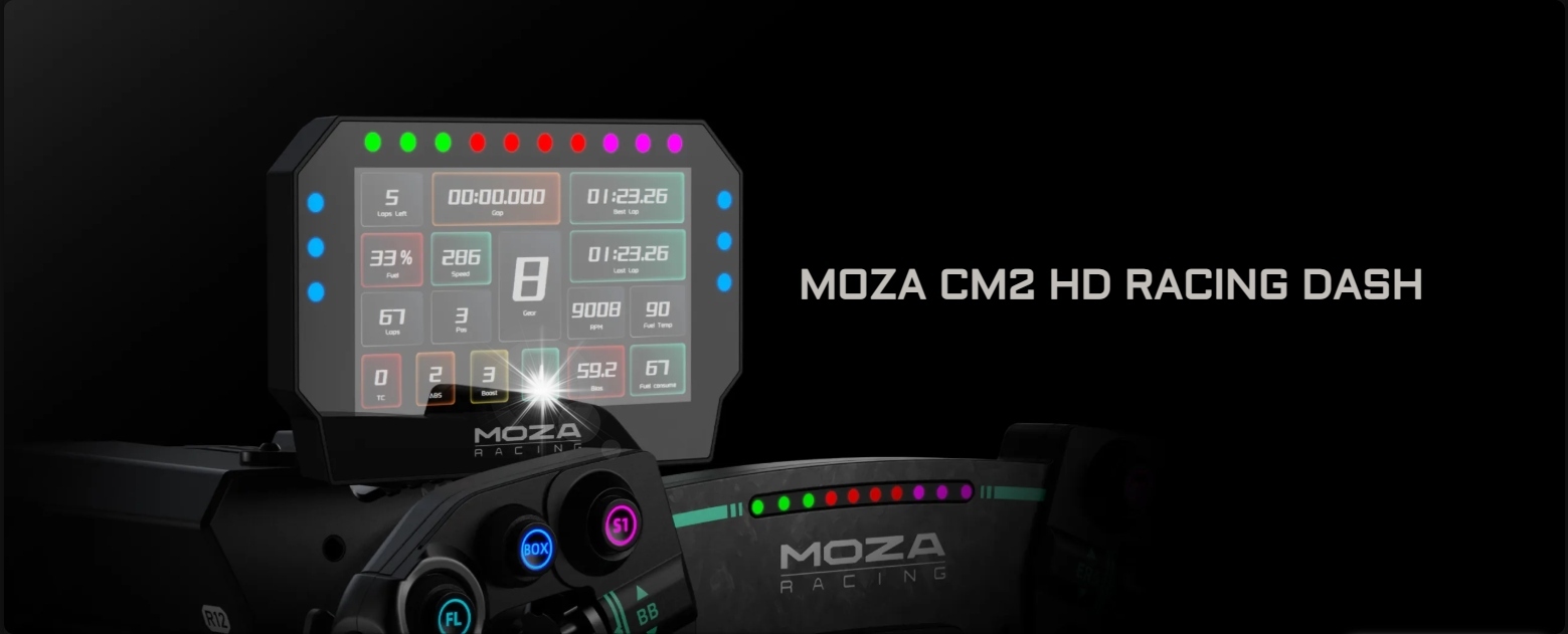 MOZA Racing CM2 RS072 wyświetlacz 5