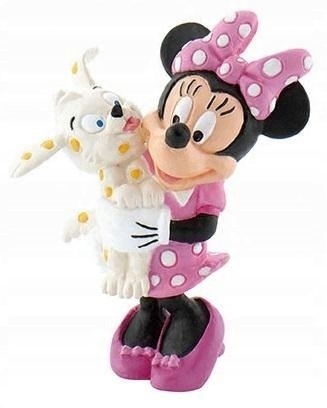 Zabawka Dla Dziewczynki Sześć Lat Figurka Minnie Ze Szczeniakiem