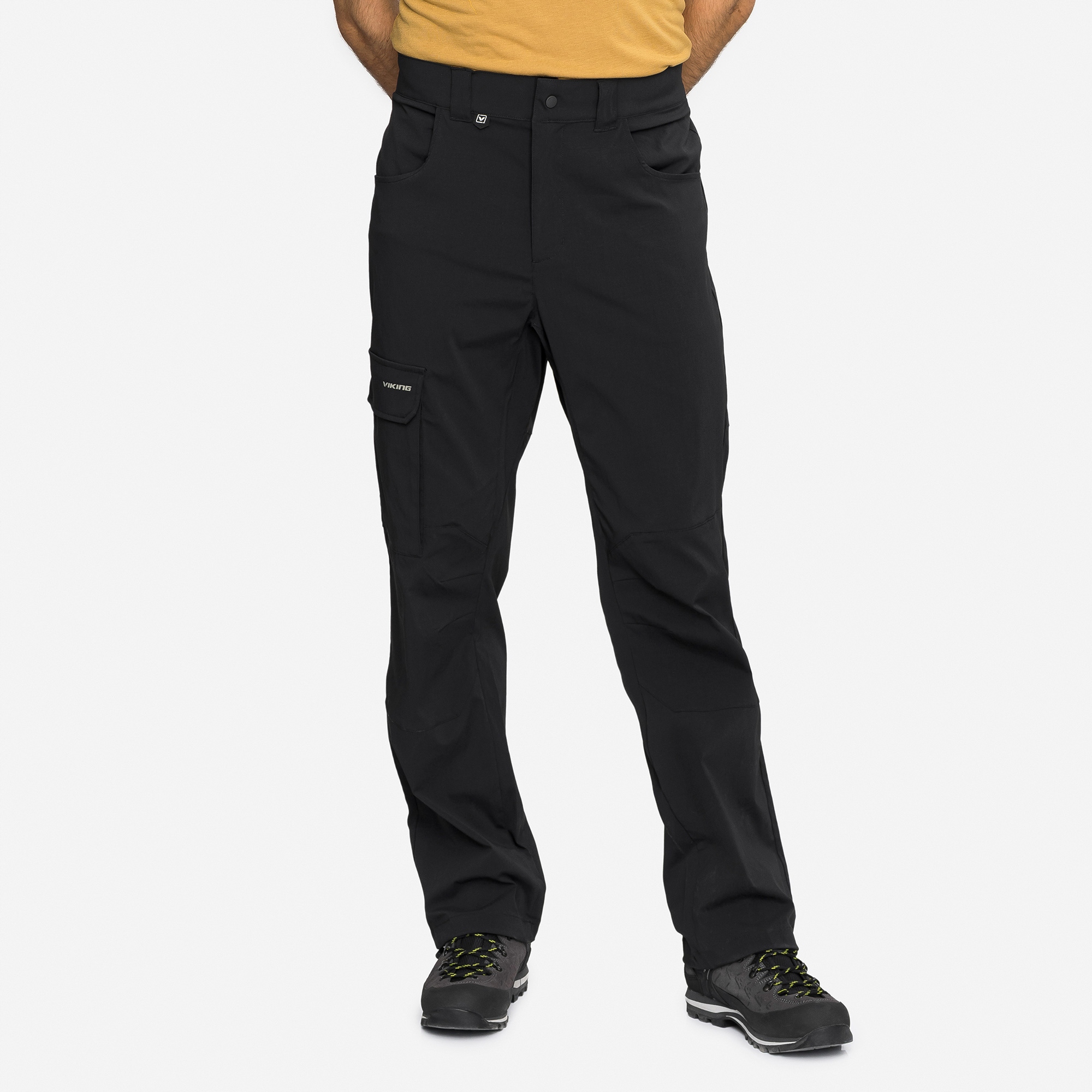 Spodnie męskie trekkingowe Viking Hanzo Man czarne rozmiar S