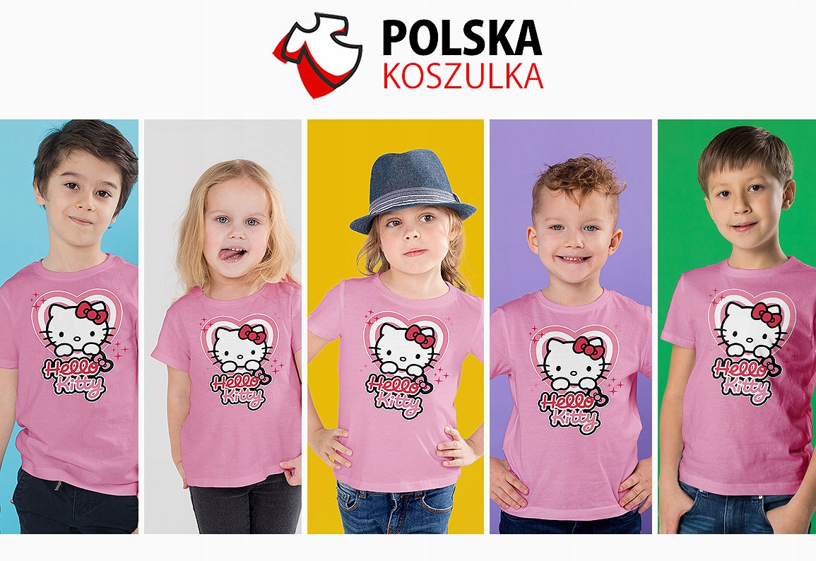 KOSZULKA DZIECIĘCA T-SHIRT DLA DZIECKA HELLO KITTY 164 PREZENT JAKOŚĆ Rozmiar 164