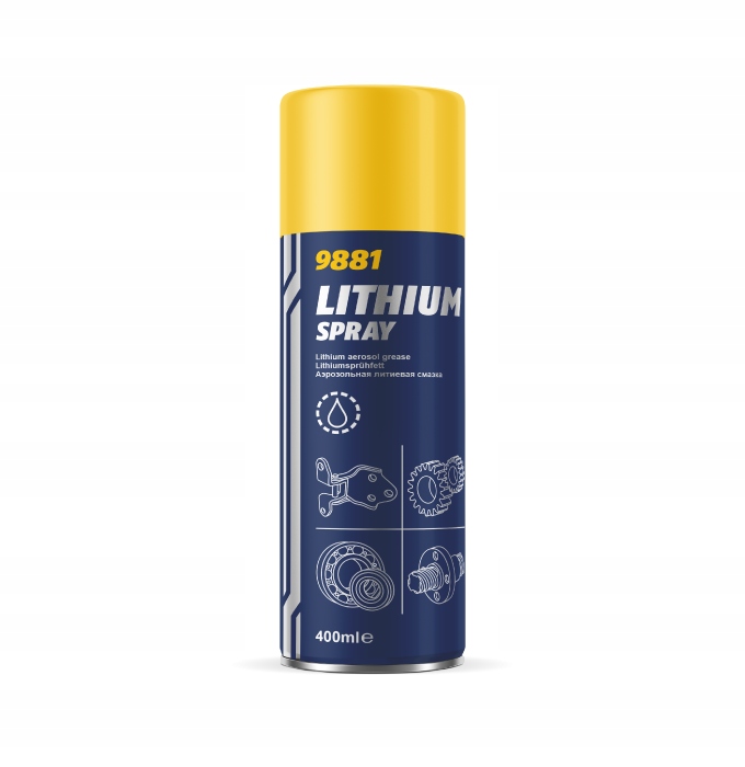 

Mannol Lithium spray 9881 400ML Smar Litowy