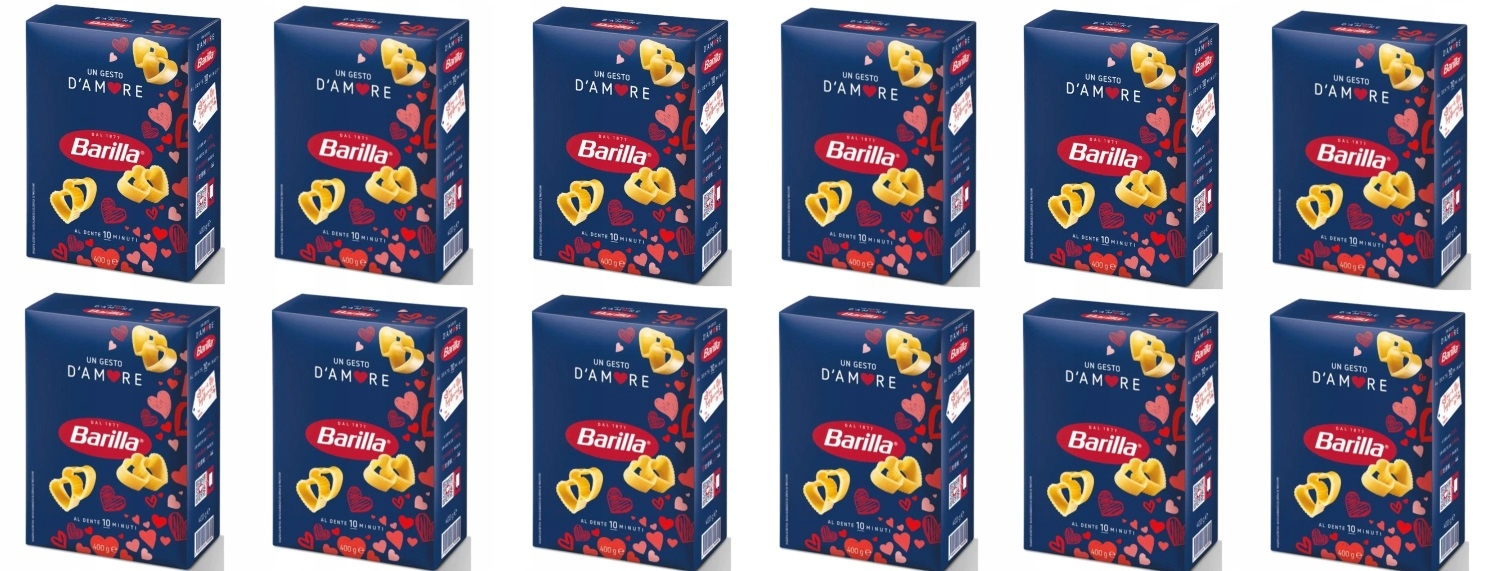 Levně 12 x 400 g Barilla Pasta Love těstoviny srdíčka Karton