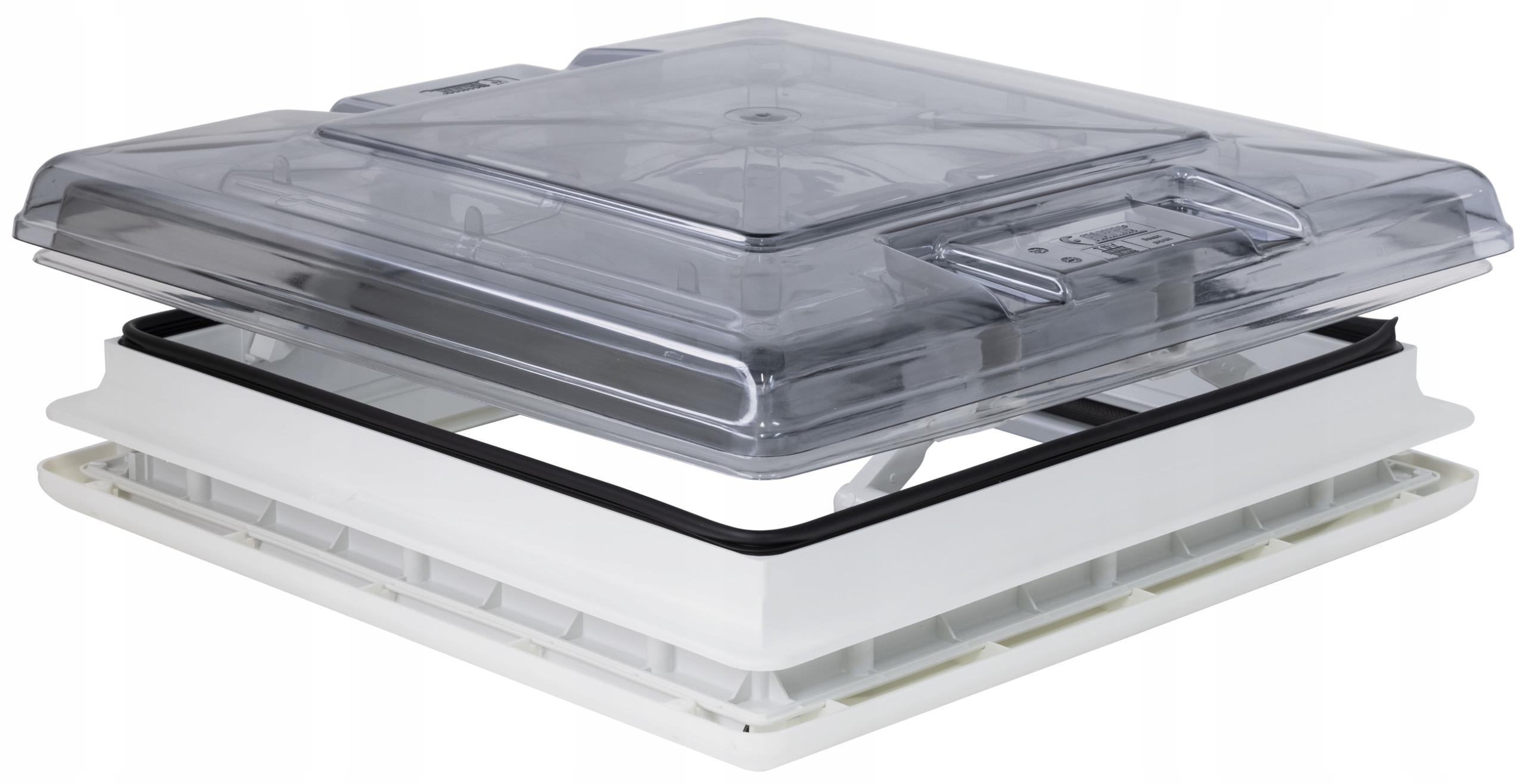 Střešní Okno Pro Karavan Zatemněné Kouřové Vent 50x50 Fiamma