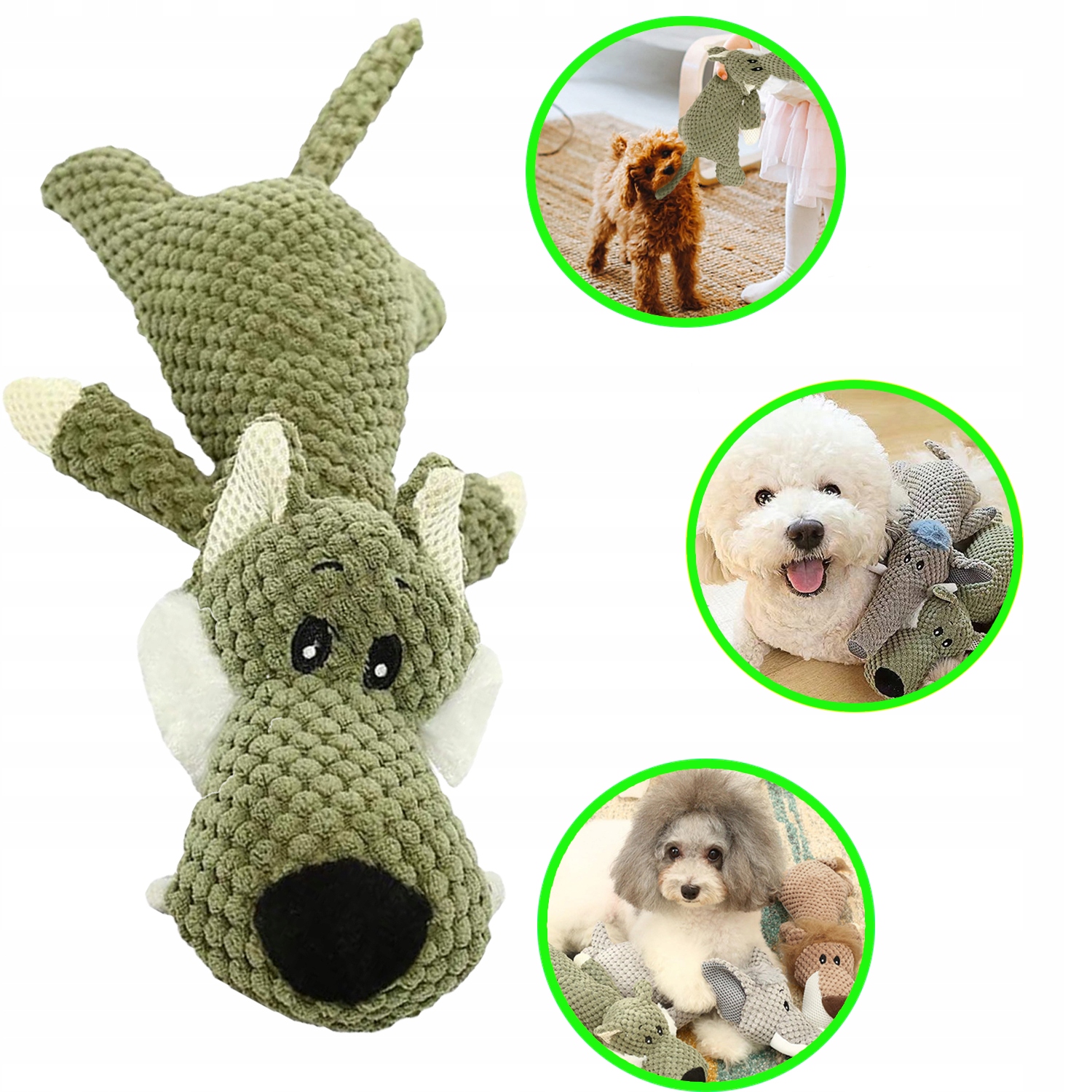 Levně Odolná Hračka Pro Psy Ananas Z Velvetu Multifunkční Žvýkací Hračka Pro Všechny Psy