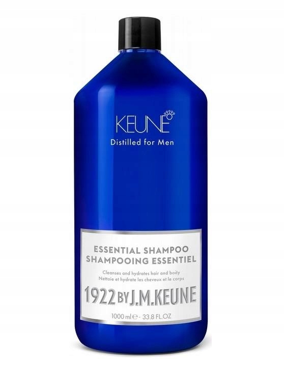 Keune 1922 By J.M.Keune Essential Osviežujúci šampón s keratínom 1000 ml