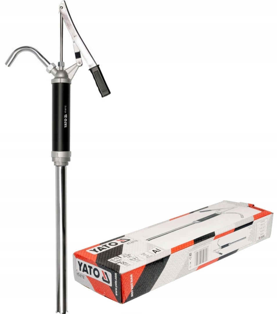 

Yato Pompa Ręczna Tłokowa Do Oleju Paliwa Beczki