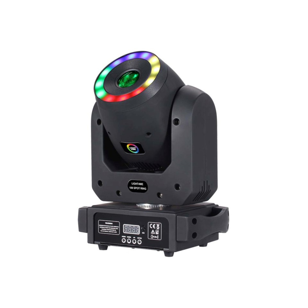 LIGHT4ME 100 Spot Ring Led pohyblivá hlava