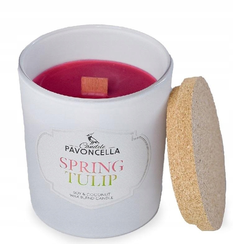 Sójové Vonné Svíčky Volně stojící Vonná Svíčka Vůně tulipánu
