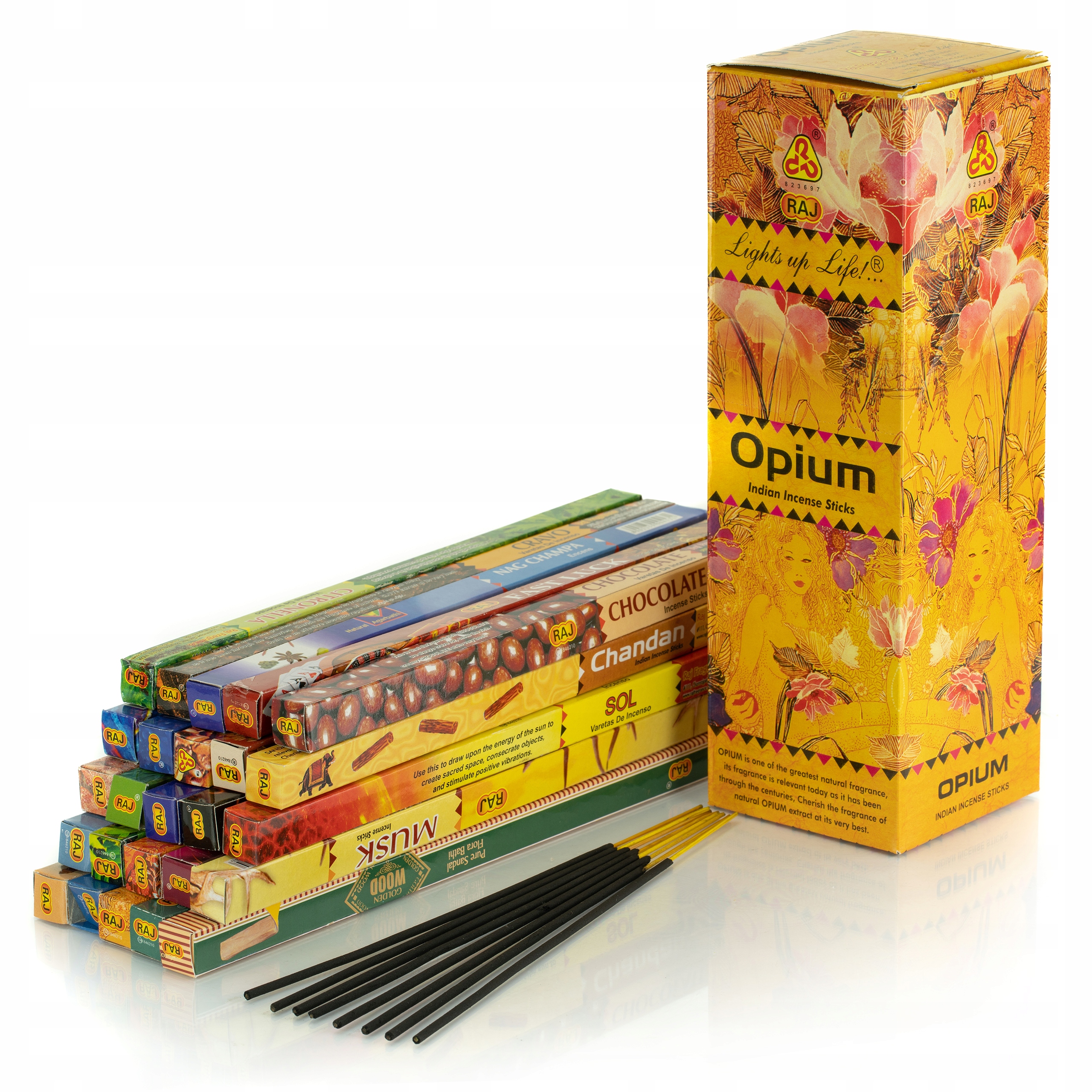 Kadzidełka Raj 200szt Kolekcja Ezoteryczna