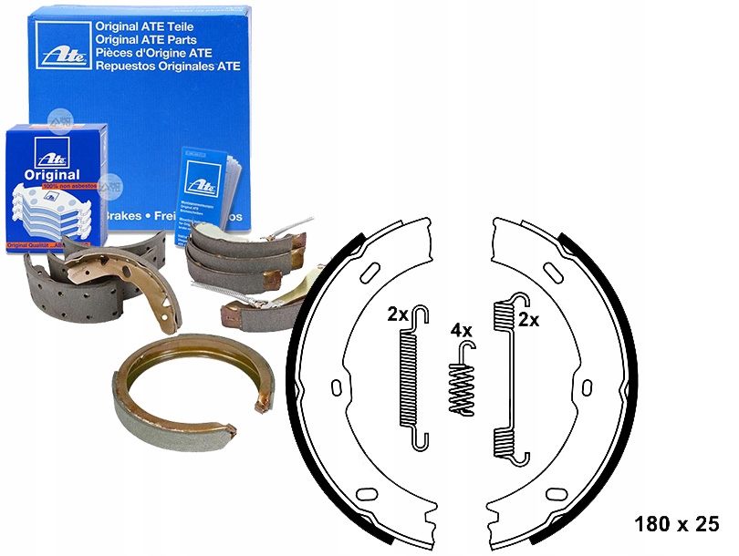 Brzdová Čelist Parkovací Brzdy Mercedes Esprinter (91)