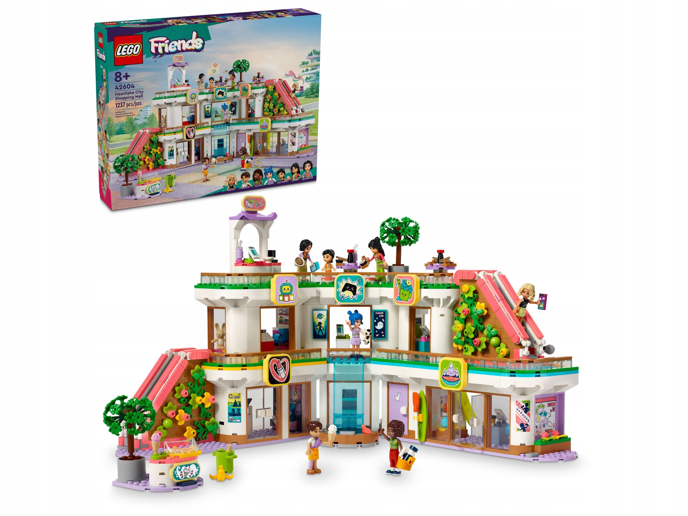 Lego 42604 Friends – Nákupní centrum v městečku Heartlake