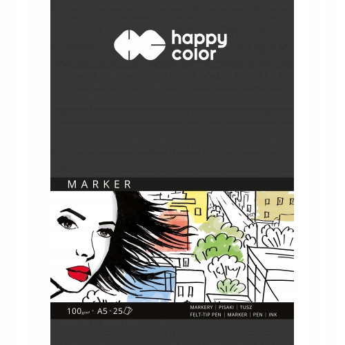 

Happy Color blok do markerów pisaków A5 25k 100g