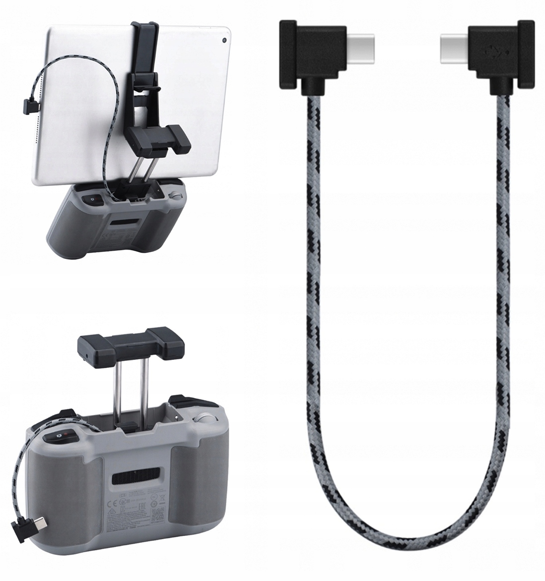 

Kabel Nylonowy Do Dji Air 2 Mini 2 Usb Typ C 30 CM