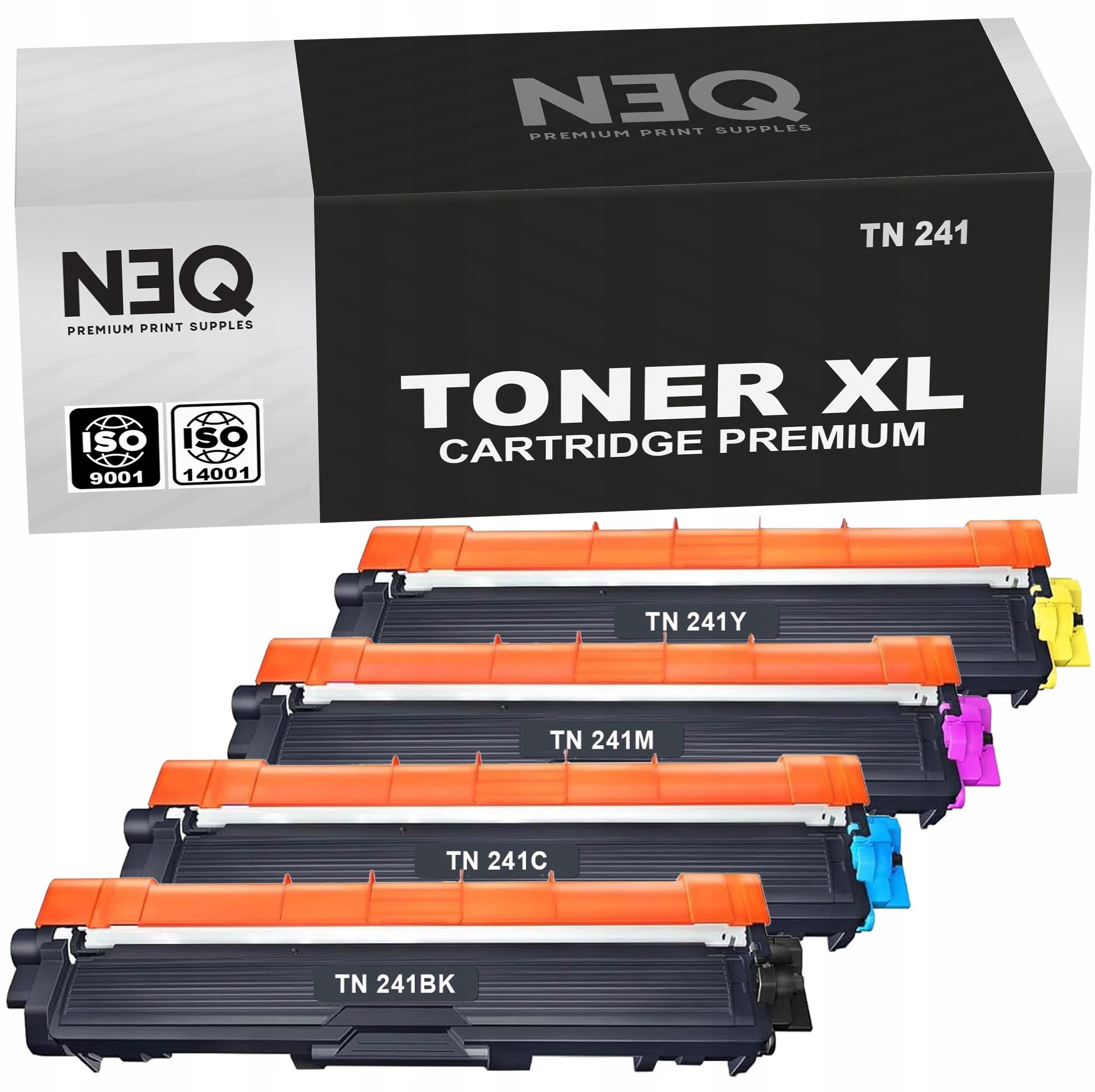 Toner TN-241 Do Brother DCP-9020CDW DCP-9015CDW MFC-9140CDN HL-3140CW Cmyk