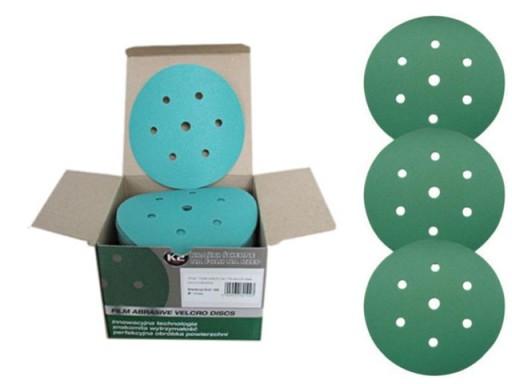 АБРАЗИВНИЙ ДИСК НА ПЛІВЦІ 6 + 1 ГР. 400 100шт.