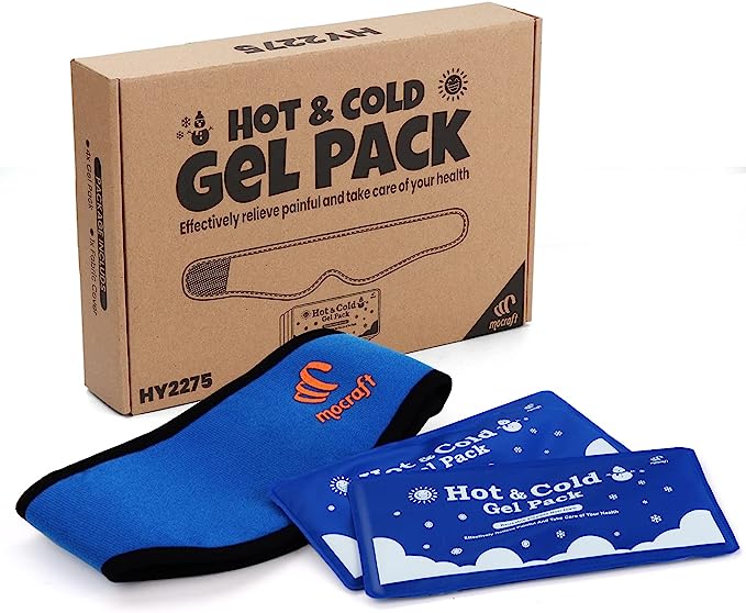 WKŁADKI CHŁODZĄCE KOMPRESY NA BÓL SZCZĘKI HOT COLD