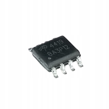 Tranzystor AO4419 Mosfet-p, -30V, -9,7A, SO8, Alpha&Omega